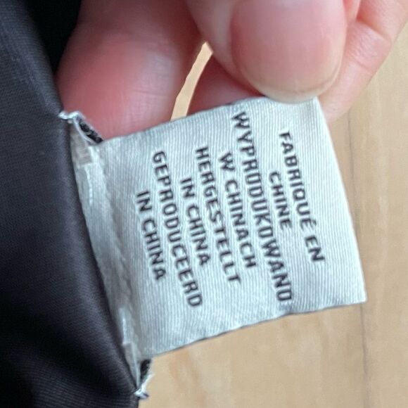 Joie Croc Vegan Leather High Rise Pull On Black L NWOT - Picture 12 of 12